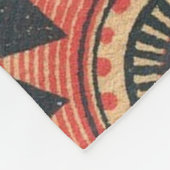 叡智の雄大な目 フリースブランケット (角)