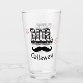 口おもしろいひげ氏 タンブラーグラス