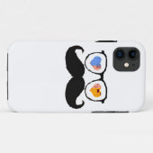 口おもしろいひげ眼鏡5 Case-Mate iPhoneケース (裏面(横))