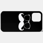 口おもしろいひげ眼鏡 Case-Mate iPhoneケース (裏面 (横))