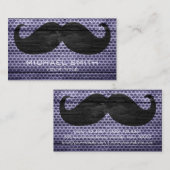 口おもしろいひげ金穴#5 名刺 (正面/裏面)