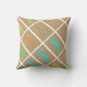 口おもしろいひげ クッション (裏面)