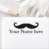 口おもしろいひげ/シュナーベルト+テキスト ラベル (インサイチュ)