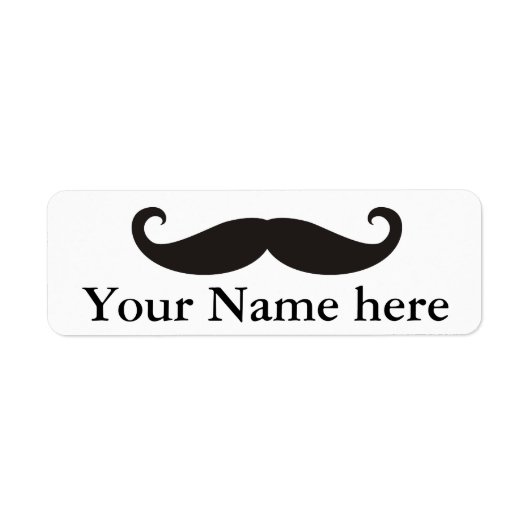 口おもしろいひげ/シュナーベルト+テキスト ラベル (正面)