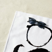 口おもしろいひげ#23 ビーチタオル (インサイチュ)