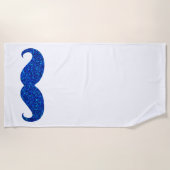 口おもしろいひげ#59 ビーチタオル (正面)