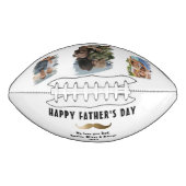 口おもしろいひげHappy Father's Day 3写真 アメリカンフットボール (正面)