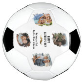 口おもしろいひげHappy Father's Day 4写真 サッカーボール (回転)