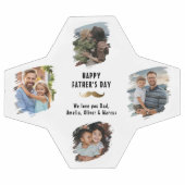 口おもしろいひげHappy Father's Day 4写真 サッカーボール (フラット)