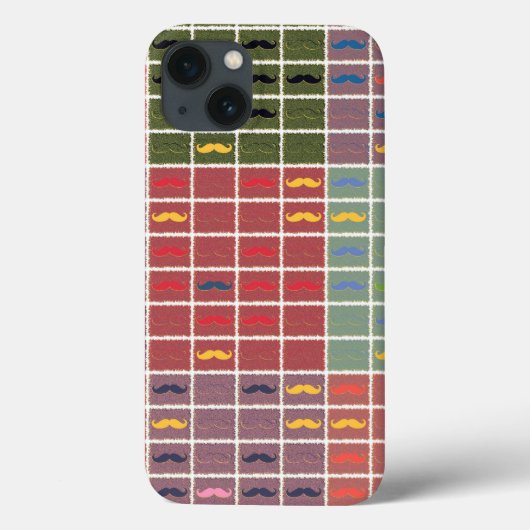 口おもしろいガーリー髭2 Case-Mate iPhoneケース (裏面)