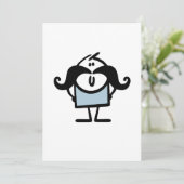 口おもしろい髭の男 招待状 (スタンド正面)