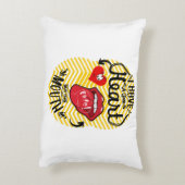 口が良い、ハートが良い アクセントクッション (裏面(縦))