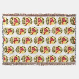 口が良い、ハートが良い スローブランケット