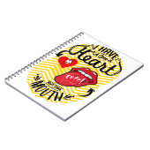 口が良い、ハートが良い ノートブック (左側)