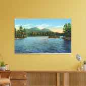 口と舌と5マイルを狭める キャンバスプリント (インサイチュ (リビング))