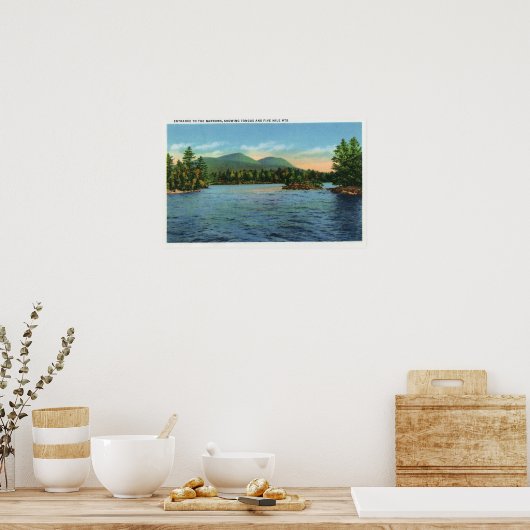 口と舌と5マイルを狭める ポスター (キッチン)