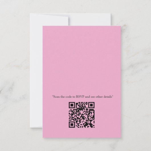 口に水を入れるトロピカルフルーツありがとう 出欠カード (裏面)