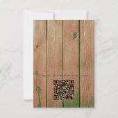 口に水を入れるトロピカルフルーツありがとう 出欠カード (裏面)