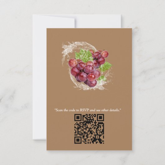 口に水を入れる熱帯果実 出欠カード (裏面)