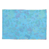 口に水を入れる熱帯果実 枕カバー (裏面)