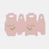 口に花の枝をくわえた美しい白い鳩 フェイバーボックス (折り畳みなし)