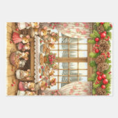 口のチストマ科 ラッピングペーパーシート (正面2)