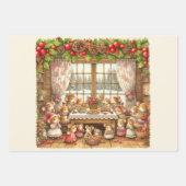 口のチストマ科 ラッピングペーパーシート (正面)