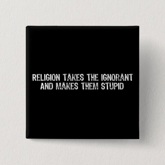 口の一休みの真実 缶バッジ (正面)