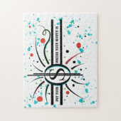 口の中に金を入れて引用文 ジグソーパズル (縦)