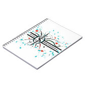 口の中に金を入れて引用文 ノートブック (左側)