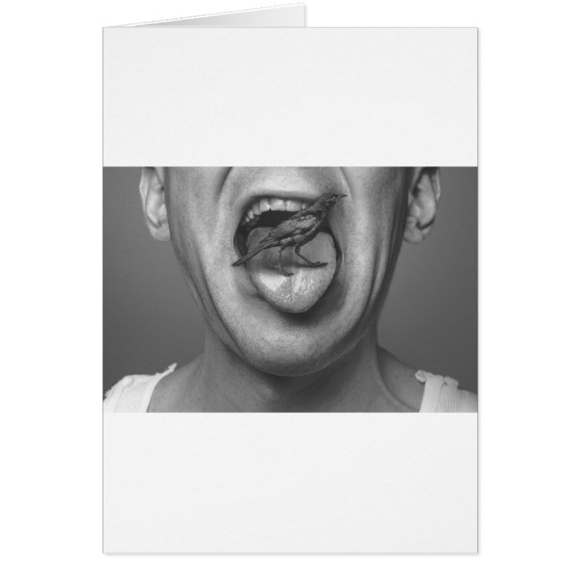 口の中の鳥 (正面)