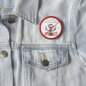 口の完全なボタン 缶バッジ (インサイチュ)