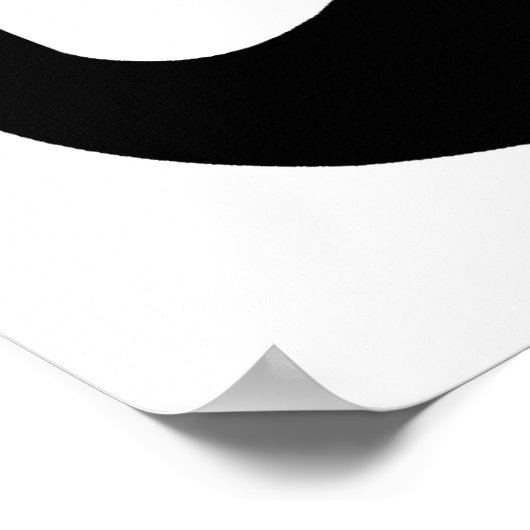 口ひげおたく ポスター (角)