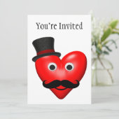 口ひげがトップハットを愛する 招待状 (スタンド正面)