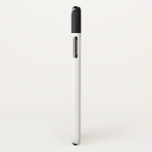 口ひげが付いているおもしろいなレトロのサングラス Case-Mate iPhoneケース (裏面/右)