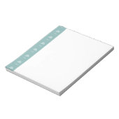 口ひげと帽子 ノートパッド (回転)