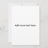 口ひげと目のメガネ、ブザーをリン、追加文字 (裏面)