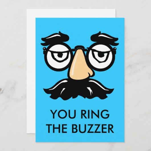 口ひげと目のメガネ、ブザーをリン、追加文字 (正面/裏面)