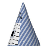 口ひげと蝶ネクタイ誕生日パーティーハット パーティーハット (右)