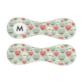 口ひげのあるハート文字 野球ボール (パネル)