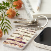 口ひげのあるパリから キーホルダー (正面右)