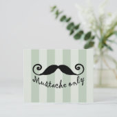 口ひげのみ ポストカード (スタンド正面)