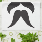 口ひげの選択 キッチンタオル (折り畳み)