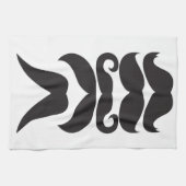 口ひげの選択 キッチンタオル (横)