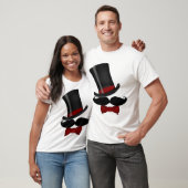 口ひげのTシャツ Tシャツ (ユニセックス)