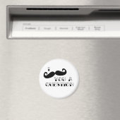 口ひげを付けて質問 マグネット (インサイチュ (食洗機))