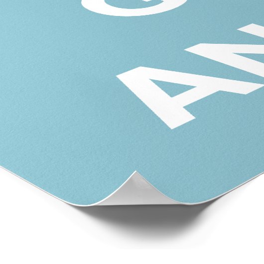 口ひげを生やす！ ポスター (角)