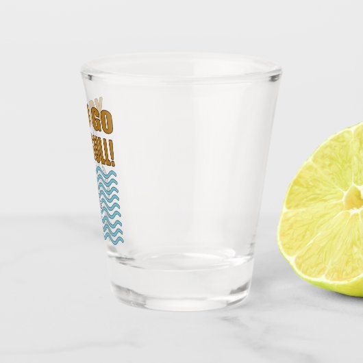 口ひげカモメ ショットグラス (右)