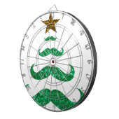 口ひげクリスマスツリー ダーツボード (正面右)