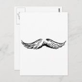 口ひげザミュージアムザズルギフト ポストカード (正面/裏面)